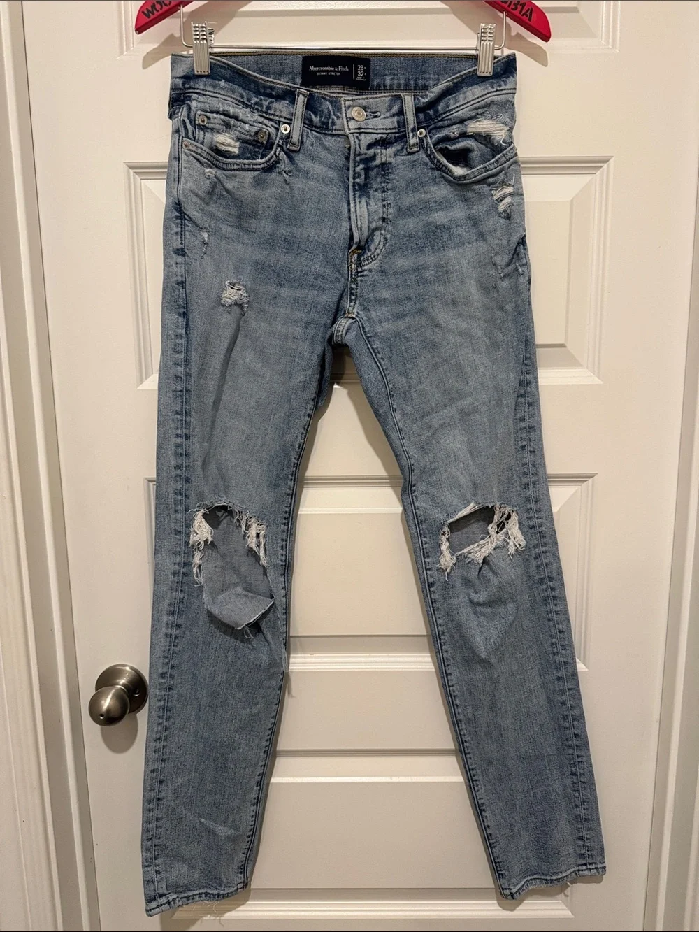 Men’s Abercrombie and Fitch skinny jeans